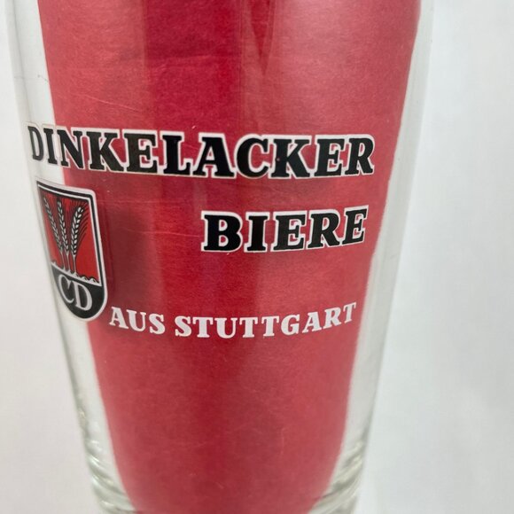 Vintage Dinkelacker Biere Glass 0.3L – Stuttgart Germany Brewery Collectible - Picture 3 of 6